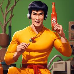 Bruce Lee, Dial-a-Sauce · FFF\DAS\BL\031