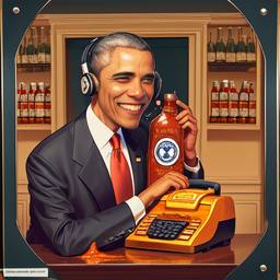 Barack Obama, Dial-a-Sauce · FFF\DAS\BO\001