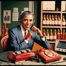 Barack Obama, Dial-a-Sauce · FFF\DAS\BO\002