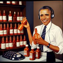 Barack Obama, Dial-a-Sauce · FFF\DAS\BO\005