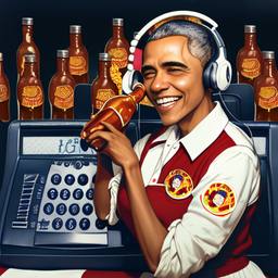 Barack Obama, Dial-a-Sauce · FFF\DAS\BO\006