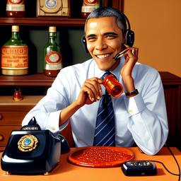 Barack Obama, Dial-a-Sauce · FFF\DAS\BO\010