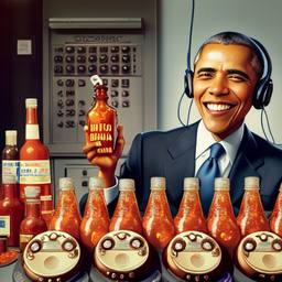 Barack Obama, Dial-a-Sauce · FFF\DAS\BO\012