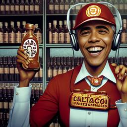 Barack Obama, Dial-a-Sauce · FFF\DAS\BO\020