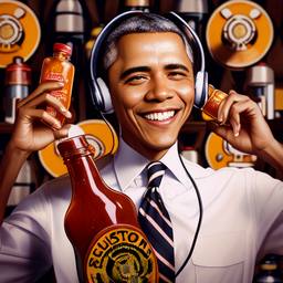 Barack Obama, Dial-a-Sauce · FFF\DAS\BO\029