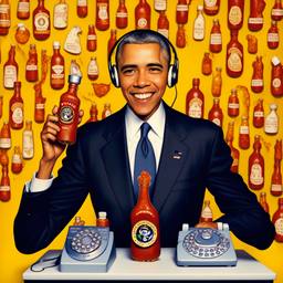 Barack Obama, Dial-a-Sauce · FFF\DAS\BO\031