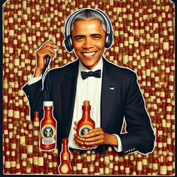 Barack Obama, Dial-a-Sauce · FFF\DAS\BO\032