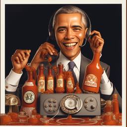 Barack Obama, Dial-a-Sauce · FFF\DAS\BO\053