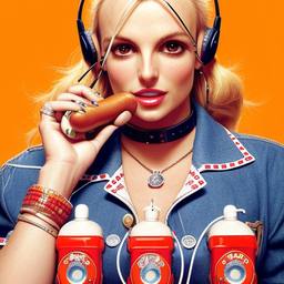 Britney Spears, Dial-a-Sauce · FFF\DAS\BS\004