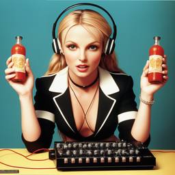 Britney Spears, Dial-a-Sauce · FFF\DAS\BS\015