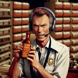 Clint Eastwood, Dial-a-Sauce · FFF\DAS\CE\006