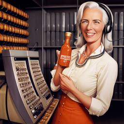 Christine Lagarde, Dial-a-Sauce · FFF\DAS\CL\003