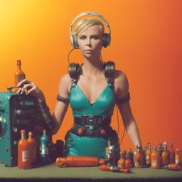Charlize Theron, Dial-a-Sauce · FFF\DAS\CT\011