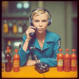 Charlize Theron, Dial-a-Sauce · FFF\DAS\CT\014
