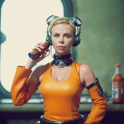 Charlize Theron, Dial-a-Sauce · FFF\DAS\CT\019