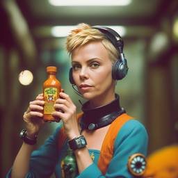 Charlize Theron, Dial-a-Sauce · FFF\DAS\CT\021