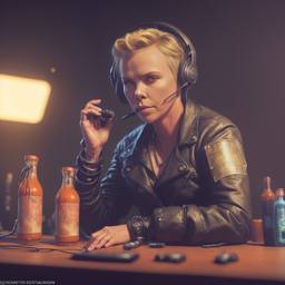 Charlize Theron, Dial-a-Sauce · FFF\DAS\CT\041