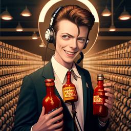 David Bowie, Dial-a-Sauce · FFF\DAS\DB\028
