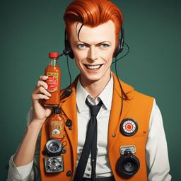David Bowie, Dial-a-Sauce · FFF\DAS\DB\035