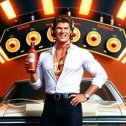 David Hasselhoff, Dial-a-Sauce · FFF\DAS\DH\001
