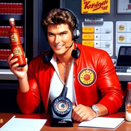 David Hasselhoff, Dial-a-Sauce · FFF\DAS\DH\005