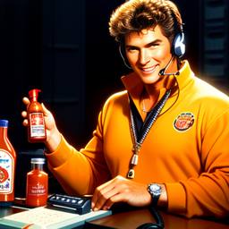 David Hasselhoff, Dial-a-Sauce · FFF\DAS\DH\006