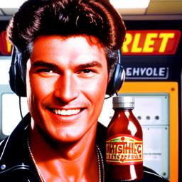 David Hasselhoff, Dial-a-Sauce · FFF\DAS\DH\016