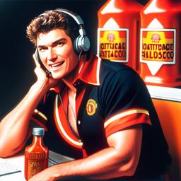 David Hasselhoff, Dial-a-Sauce · FFF\DAS\DH\018