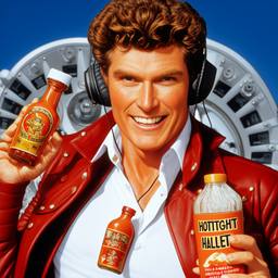 David Hasselhoff, Dial-a-Sauce · FFF\DAS\DH\022