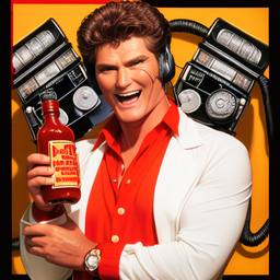 David Hasselhoff, Dial-a-Sauce · FFF\DAS\DH\024