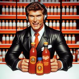 David Hasselhoff, Dial-a-Sauce · FFF\DAS\DH\025