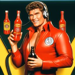 David Hasselhoff, Dial-a-Sauce · FFF\DAS\DH\026