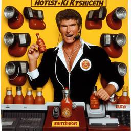 David Hasselhoff, Dial-a-Sauce · FFF\DAS\DH\029