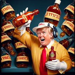 Donald Trump, Dial-a-Sauce · FFF\DAS\DT\019