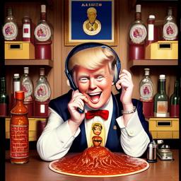 Donald Trump, Dial-a-Sauce · FFF\DAS\DT\023