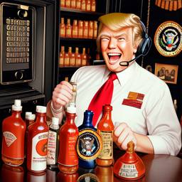 Donald Trump, Dial-a-Sauce · FFF\DAS\DT\028