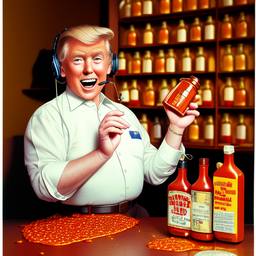 Donald Trump, Dial-a-Sauce · FFF\DAS\DT\037