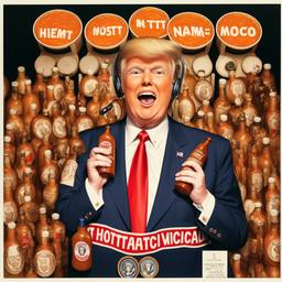 Donald Trump, Dial-a-Sauce · FFF\DAS\DT\048