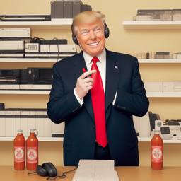 Donald Trump, Dial-a-Sauce · FFF\DAS\DT\074