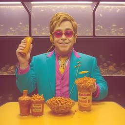Elton John, Dial-a-Sauce · FFF\DAS\EJ\002