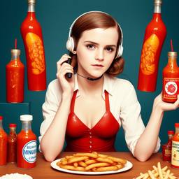Emma Watson, Dial-a-Sauce · FFF\DAS\EW\001