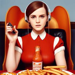 Emma Watson, Dial-a-Sauce · FFF\DAS\EW\002