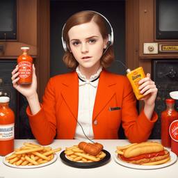 Emma Watson, Dial-a-Sauce · FFF\DAS\EW\003
