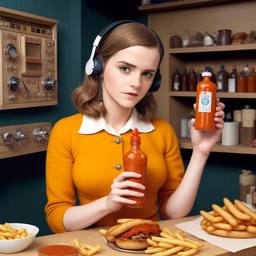 Emma Watson, Dial-a-Sauce · FFF\DAS\EW\004