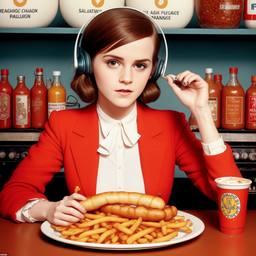 Emma Watson, Dial-a-Sauce · FFF\DAS\EW\006
