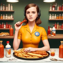 Emma Watson, Dial-a-Sauce · FFF\DAS\EW\008