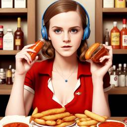 Emma Watson, Dial-a-Sauce · FFF\DAS\EW\011