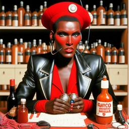 Grace Jones, Dial-a-Sauce · FFF\DAS\GJ\005