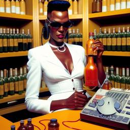 Grace Jones, Dial-a-Sauce · FFF\DAS\GJ\011