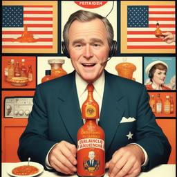 George Bush, Dial-a-Sauce · FFF\DAS\GWB\005